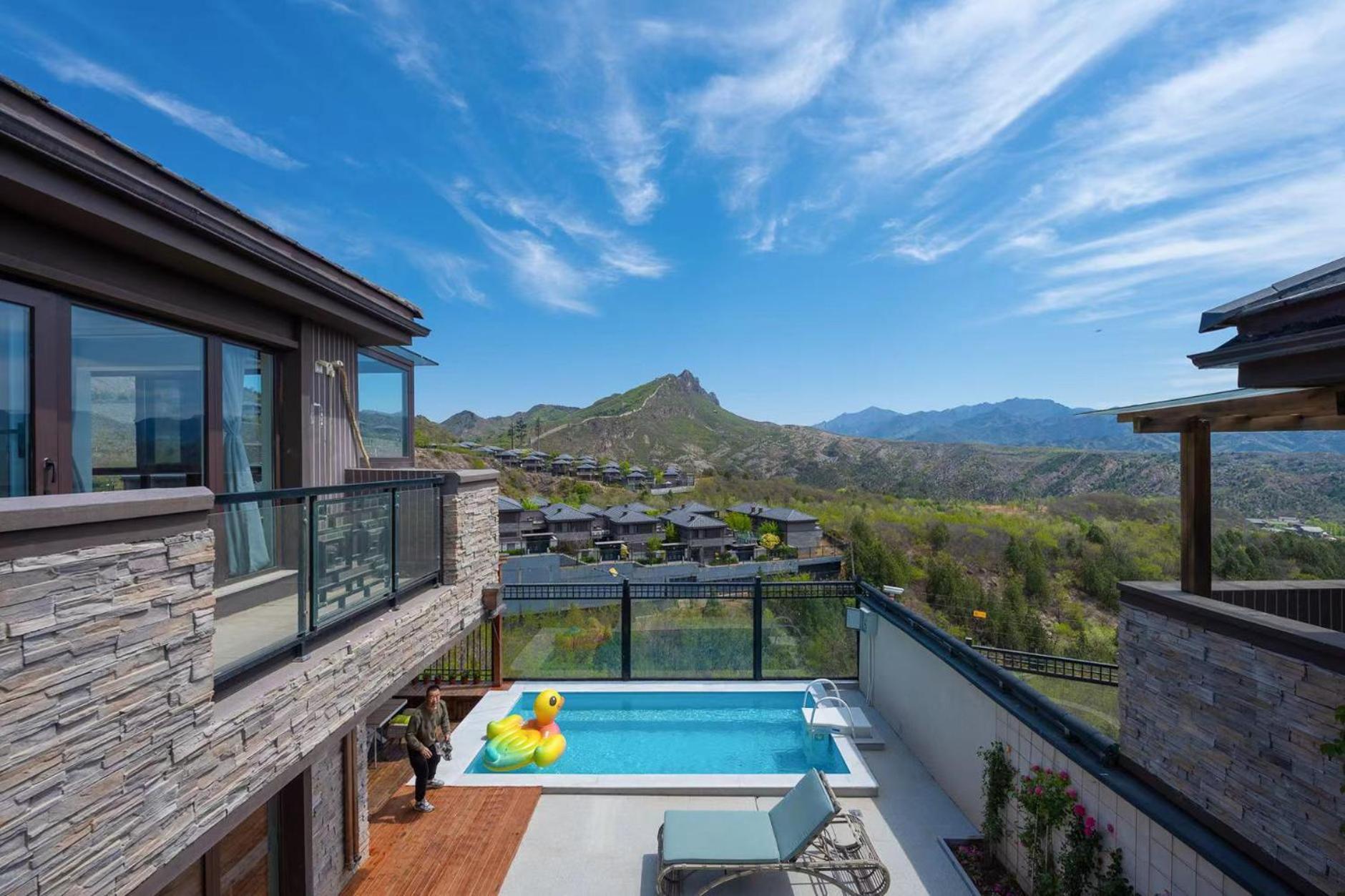 Gubei Water Town Landscape Villa Miyun Exterior foto